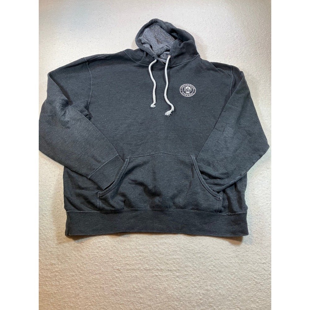 Jekyll and Hyde Apparel Mens Grey Hoodie Size 4XL Independent Trading Co Graphic